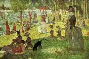 Georges Seurat parispromenad oil painting artist